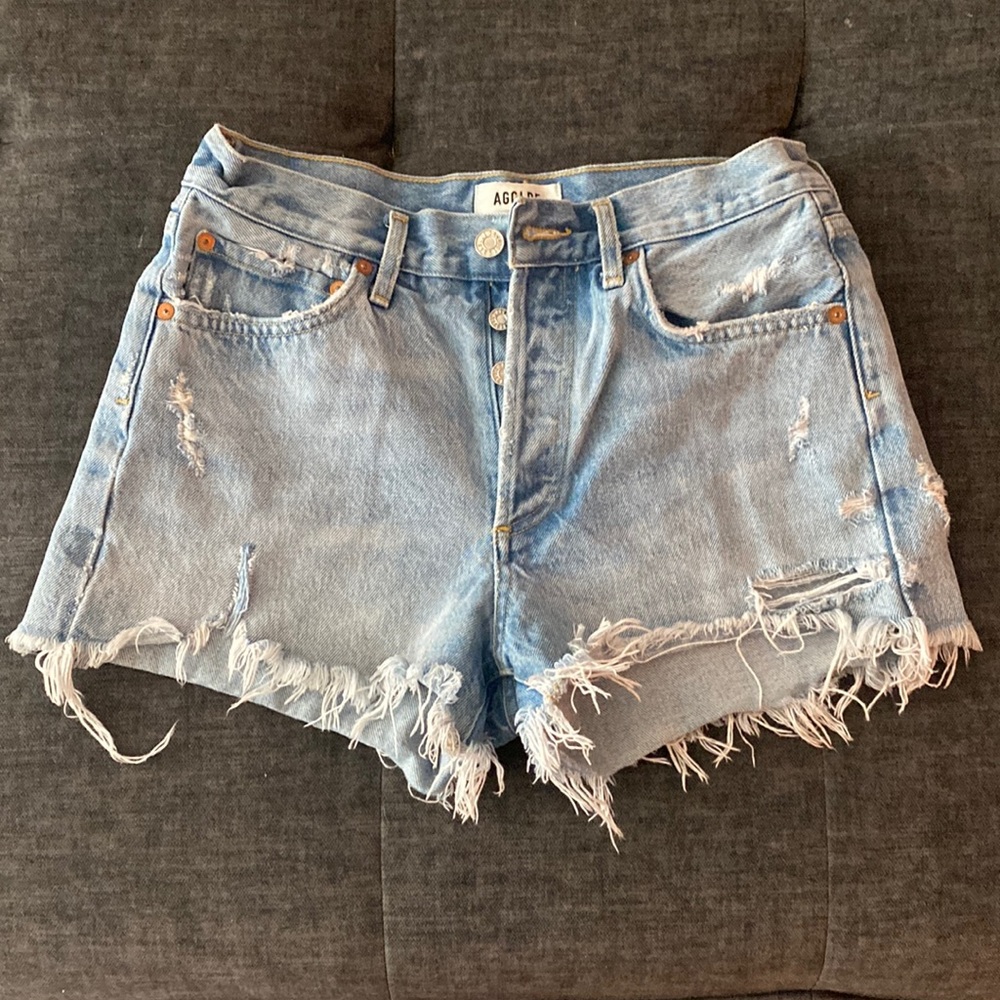 Agolde Parker Vintage Cutoff Shorts. Size 26. Color swapmeet